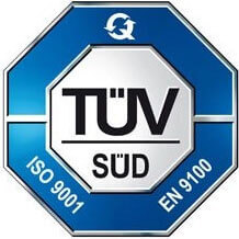 Quality system certified By TÜV Italia s.r.l. EN 9100 cert. nr. 50 100 17721