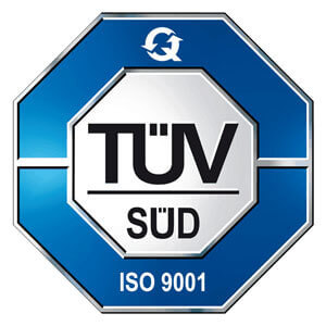 Quality system certified By TÜV Italia s.r.l. ISO 9001:2015 cert. nr. 50 100 12429